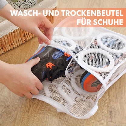 Wasch- und Trockenbeutel für Schuhe