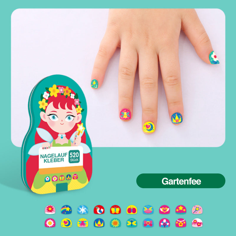 🔥Nagelaufkleber Set Für Kinder(520 Stück)