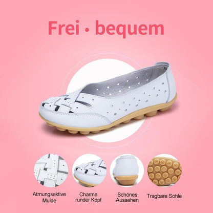 Bequeme und Weiche Damen Lederschuhe