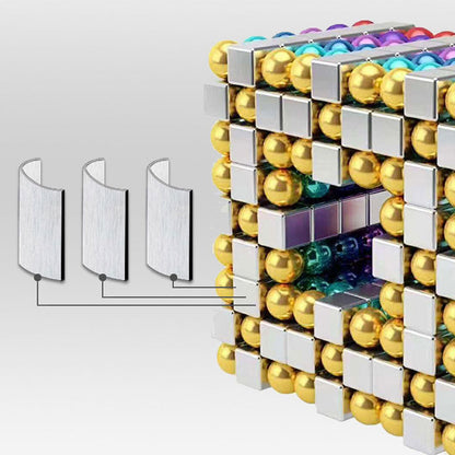 Mehrfarbige DigitDots 216 Stück Magnetkugeln