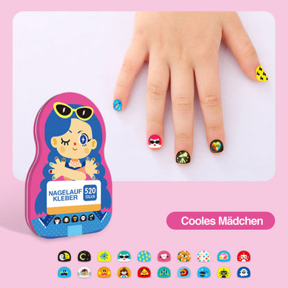 🔥Nagelaufkleber Set Für Kinder(520 Stück)