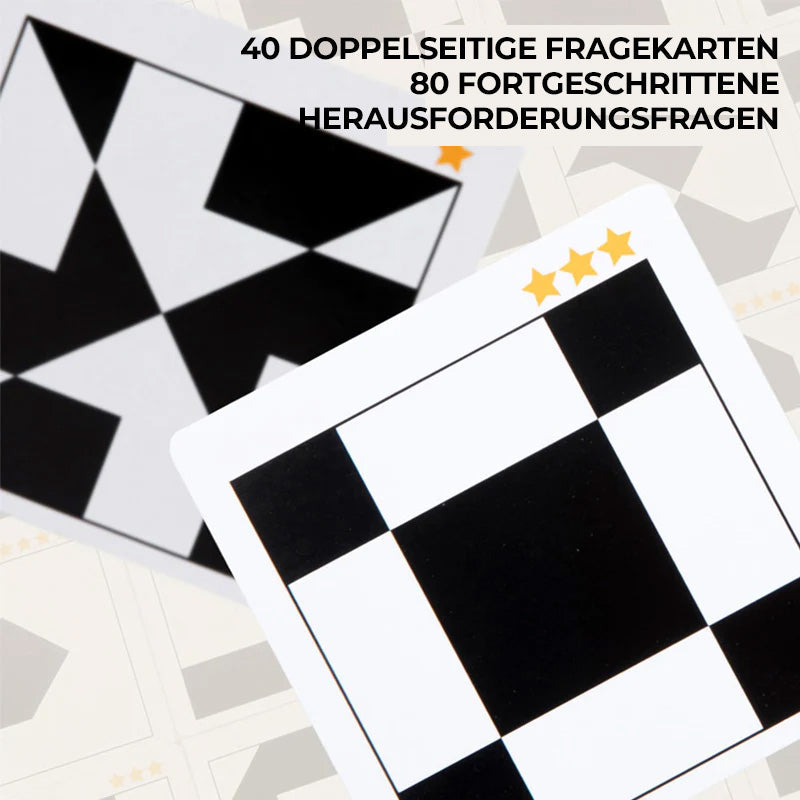 Hölzernes verstecktes Blockpuzzle