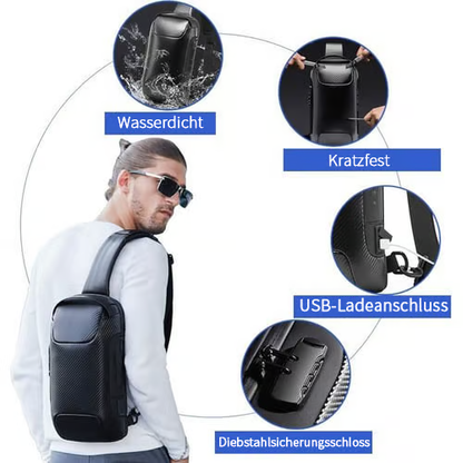 Lässige Multifunktionale Diebstahlsichere Brusttasche für Herren