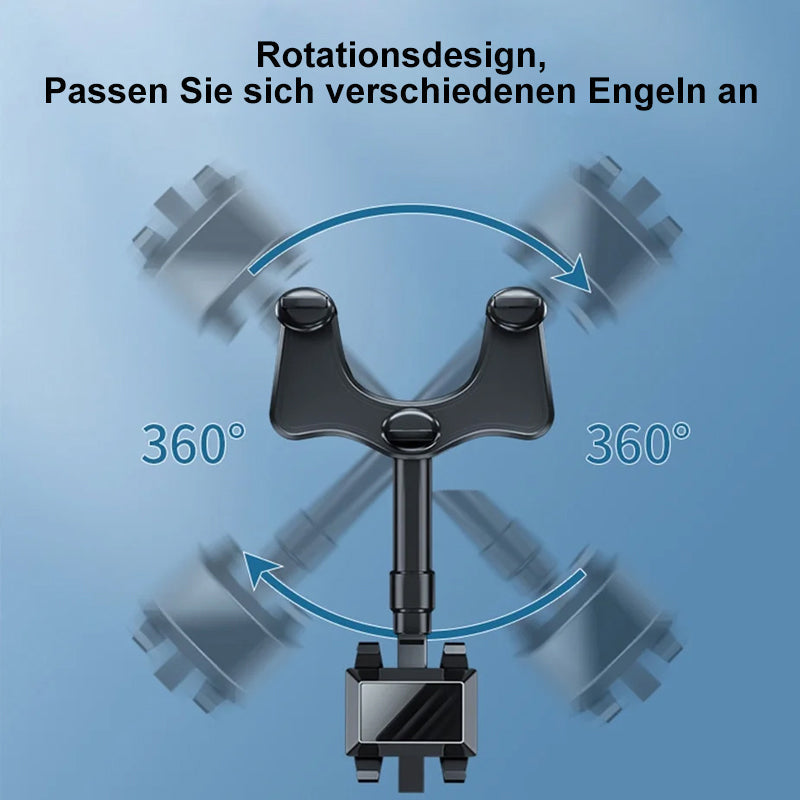 🤳🏽Multifunktionale drehbare Auto-Rückspiegel-Handyhalterung