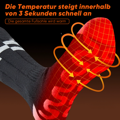 Lange wiederaufladbare beheizte warme Socken