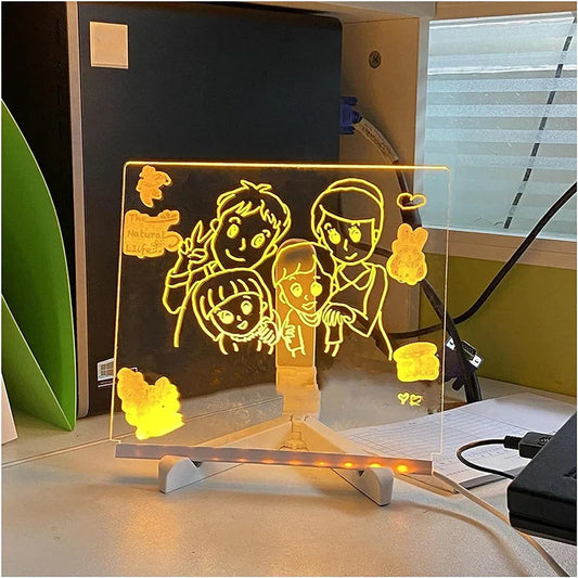 ✨LED-Farbnotiztafel aus Acryl🎨