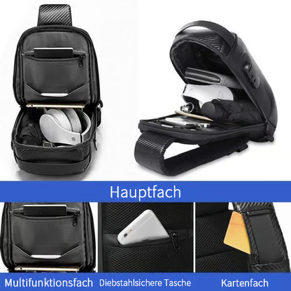 Lässige Multifunktionale Diebstahlsichere Brusttasche für Herren